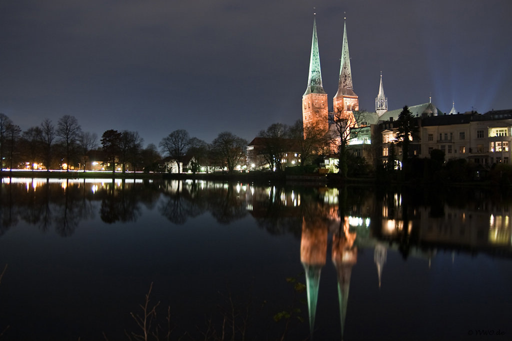 Lübeck @ night